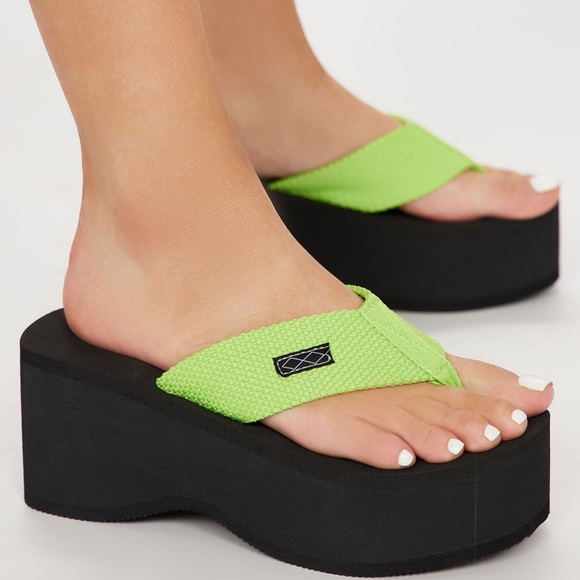 3/50$ Platform wedge mules US 9 / EU 39 / NEW - Picture 1 of 10